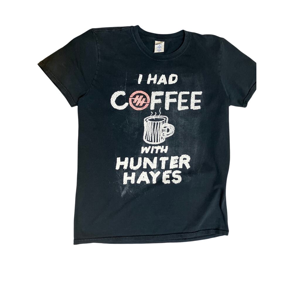 I Had Coffee With Hunter Hays Unisex T-Shirt Size M